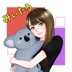 コアラとのツーショットアイコン