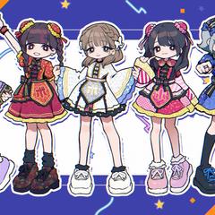 ポンコツコンポ様　メンバーイラスト