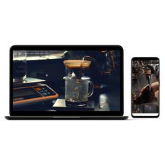 静岡の人気カフェ店のHP作成