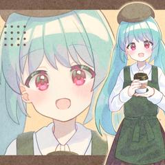 Vtuber様のコラボコーヒー用グッツイラスト