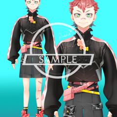 創作っ子全身立ち絵Sampleです。