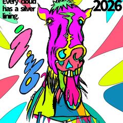 2026年賀状 馬
