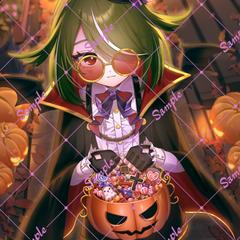 ハロウィンイラスト【宵迴あんね】