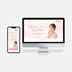 女性ターゲット（柔らかいイメージサイト②）
