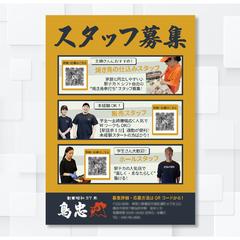 鳥忠様求人チラシ