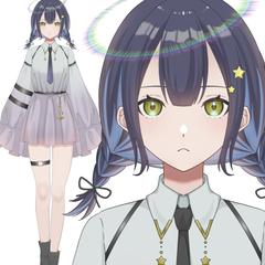 Vtuberモデル立ち絵のサンプル