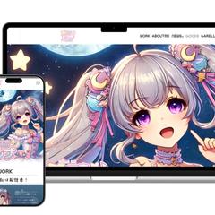 架空のVtuverデザイン