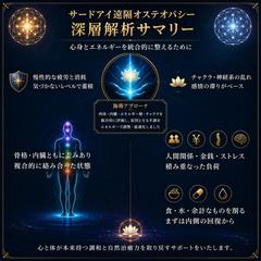 【ラフ版】サードアイ遠隔オステオパシー 状態サマリー