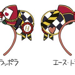 キャラクターモチーフカチューシャデザイン(ファンアート)