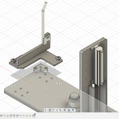 溶接治具のガイドおよびクランプ機構