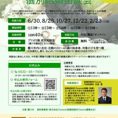 愛知県豊川市主催の個別結婚相談会の相談員