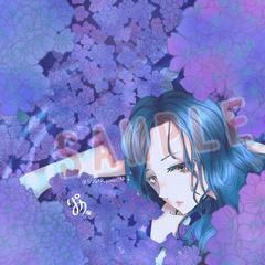 雨季の乙女『紫陽花』