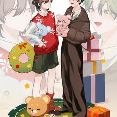 OCのクリスマス立ち絵