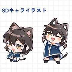 オリキャラSDイラスト