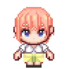 五等分の花嫁より中野一花を制作しました！
