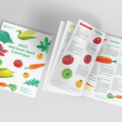 Heirloom Seed Company カタログデザイン