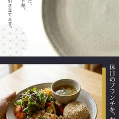 料理が映える美濃焼プレート