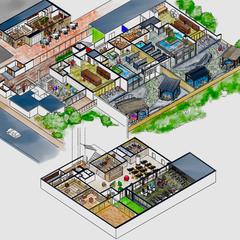 立体空間パース