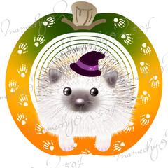 ハリネズミ✖️ハロウィン