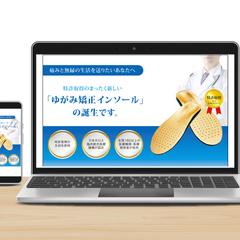 高級インソールの販売