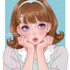 上半身イラストサンプル