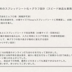 PDF資料のスプレッドシート化＋グラフ設計