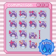 ドット絵マウスカーソル（ご依頼品）