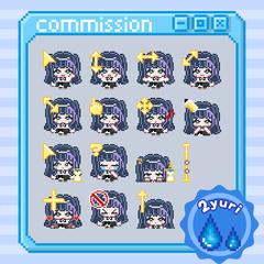ドット絵マウスカーソル（ご依頼品）
