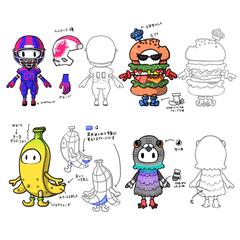 ゲーム用アバター衣装デザイン