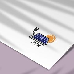 太陽光発電のロゴデザイン