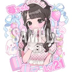 コンカフェキャスト様生誕祭Tシャツ