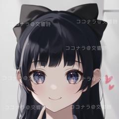 女の子のアイコンサンプル