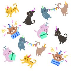 ゆるかわ動物イラスト
