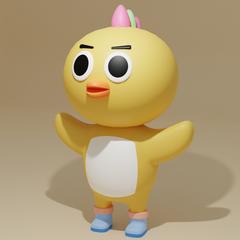 Blender キャラクター制作事例