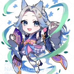 エフェクト付きSDイラスト