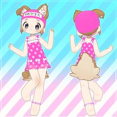 まめひなた・キプフェル対応衣装　チャーミーサマー