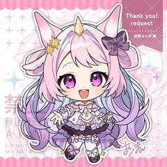 1.5頭身イラスト作品