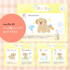 トイプードルのイラスト作成