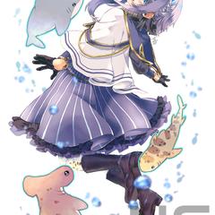 サメ大好きっ子Vtuber 心乃うじゅ様FA
