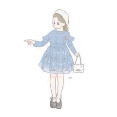 女の子イラスト
