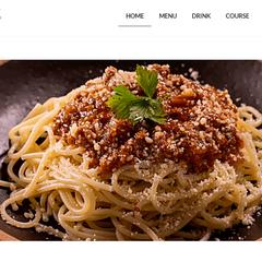 レストランサンプルサイト「LA PASTA-LE」