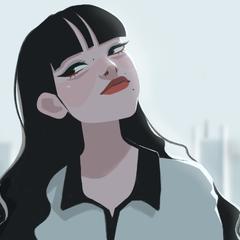 小松菜奈さん似顔絵