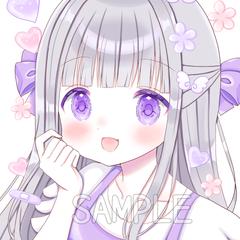 アイコン◆胸元までのイラスト
