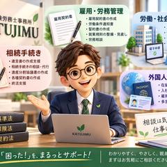 KATUJIMUで労務をアウトソーシング