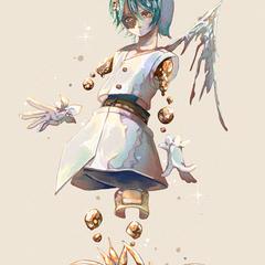 自創作天使　立ち絵