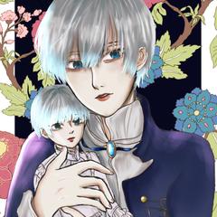 人形をイメージしたイラスト