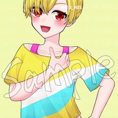 腰上イラスト②