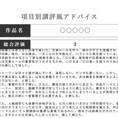 項目別講評アドバイスコースサンプル１