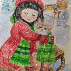 「雪遊び」