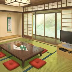 ゲーム用背景（和室）
